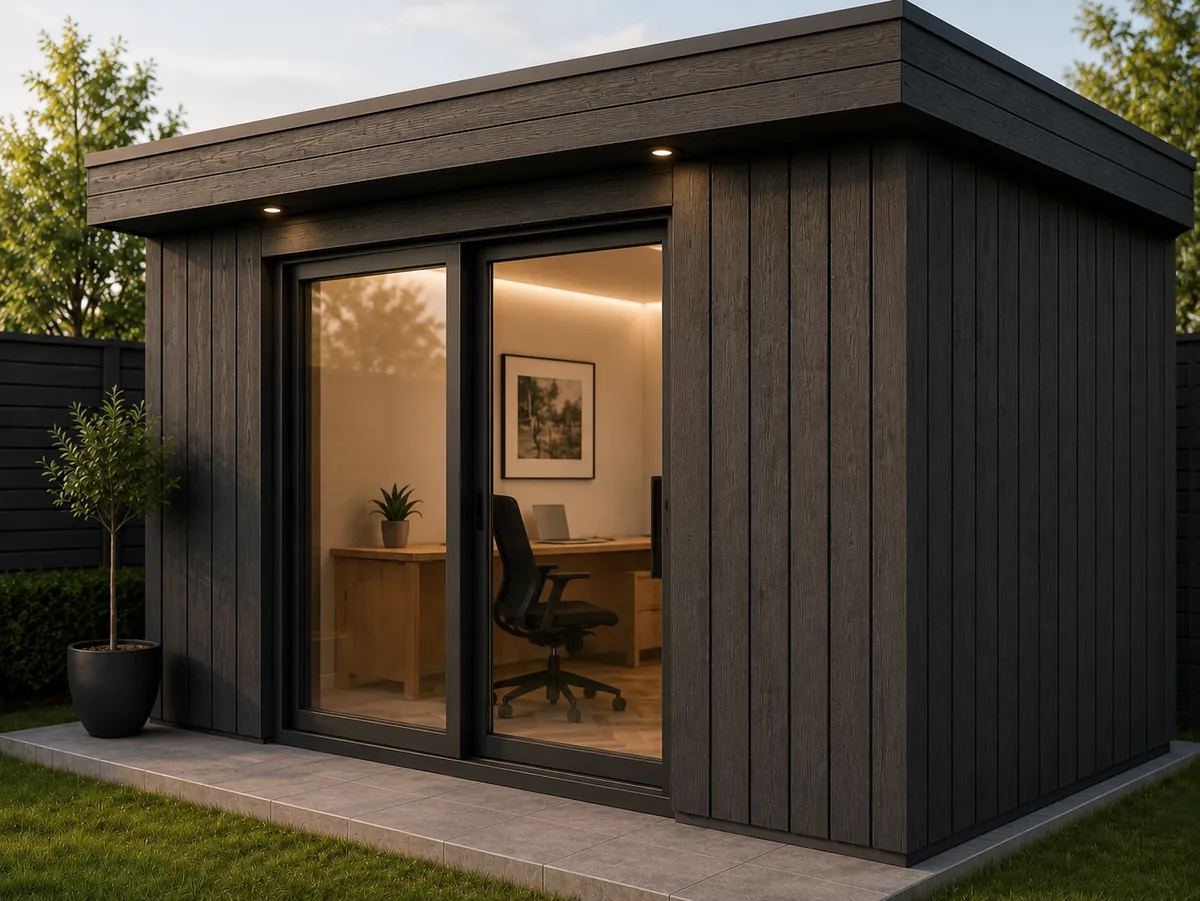 Garage or garden office electrical supply